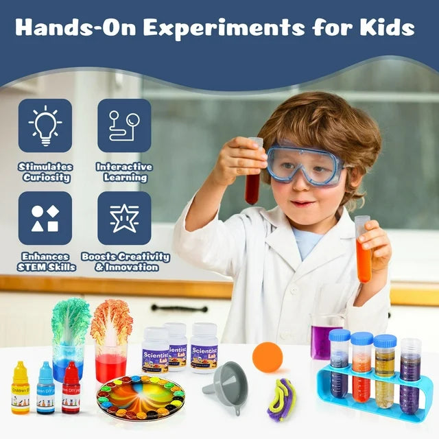 Science Kits for Kids 60+ Lab Experiments STEM Educational Toys Gifts for Boys Girls Age 5-12