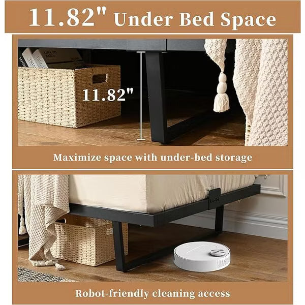 Daybed Sofa Bed - Multi-Functional Platform Bed for Daytime Naps, No Box Spring Needed, 534LBS Weight Capacity, Easy Assembly