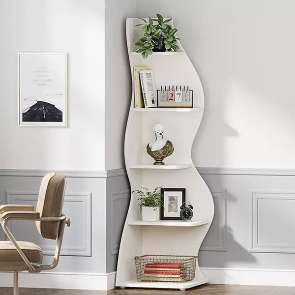 Tribesigns 70" 5-Tier Corner Shelf