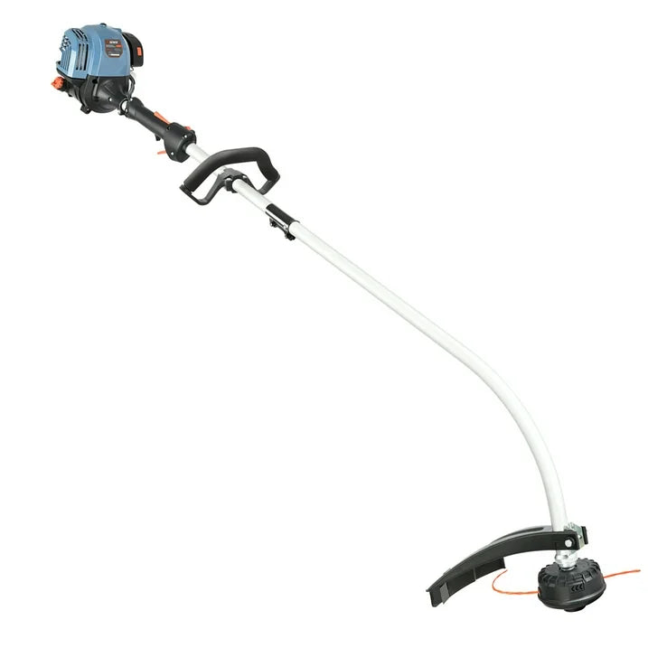 Senix 4 Cycle 26.5cc Trimmer with Curved Shaft  Attachments, Model 4QL