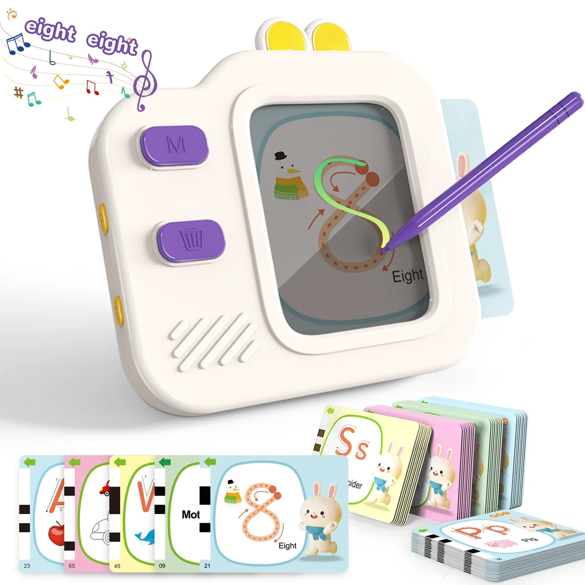 Talking Flash Cards for Toddlers, Speech Therapy Toys for Autism Children, 240 Sight Words Games Montessori Learning Educational Gifts for Boys and Girls