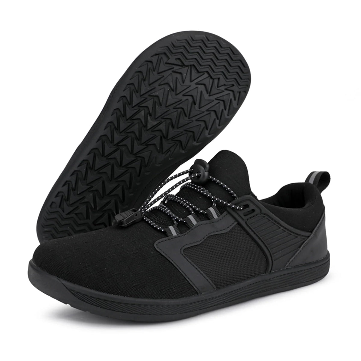 HAOSHIDUO Womens and Mens Minimalist Barefoot Sneakers Wide Toe Shoes Walking Shoes Zero Drop Sole