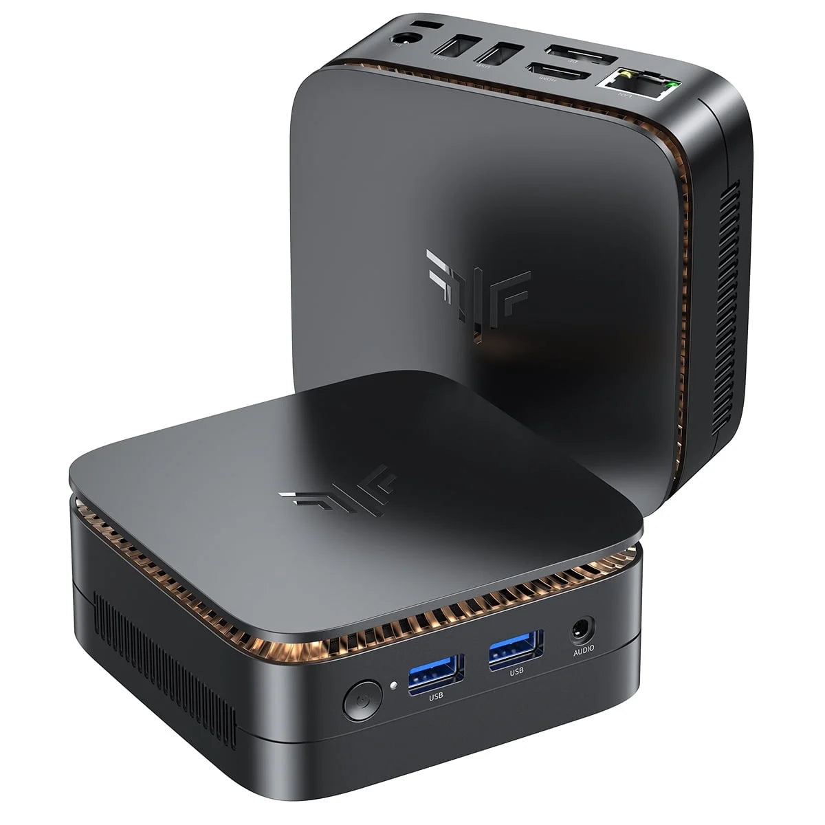 NIPOGI Mini PC intel 12th Gen N150 Processor, Mini Desktop Computers 16GB DDR4 512GB SSD Support 4K Display Win11 Pro