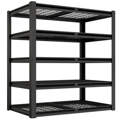Prilinex 2200LBS Metal Storage Shelves Wire Shelving Unit Garage Storage Rack 40"W x 20"D x 60"H Heavy Duty Industrial Shelving