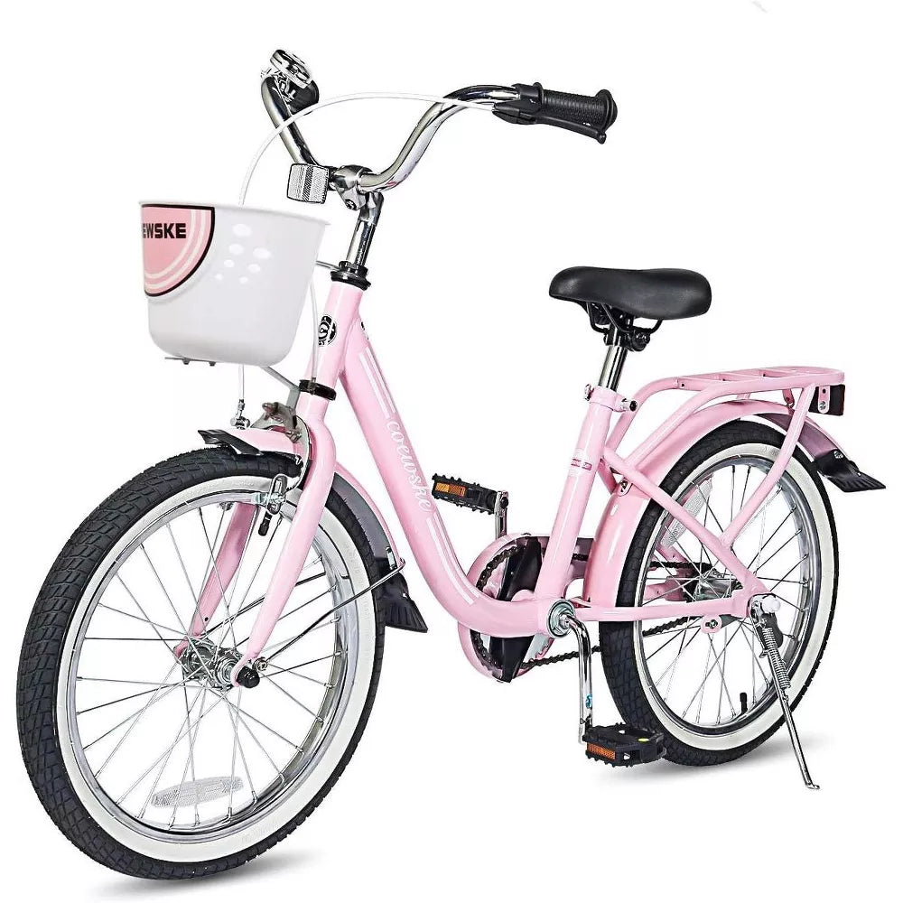 Kid's Bike Bicycles Steel Frame, Toddler Children Girls Bicycle 14-16-18-20 Inch with Training Wheel for 3-12 Years Old