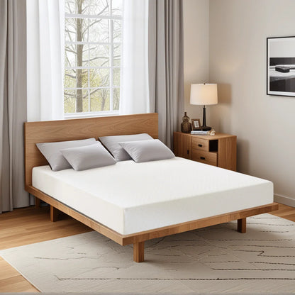 SESSLIFE 10 inch Memory Foam Mattress, Queen Cooling Gel Green Tea Memory Foam Mattress in a Box, Medium-Firm, CertiPUR-US Certified, Sleep Support & Back Pain Relie
