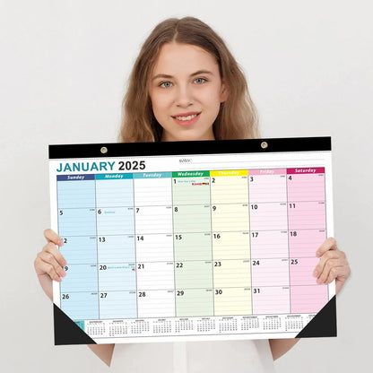 VINAUO Large Desk Calendar 2025-2026, 18 Months 22" x 17" Desktop Calendar from JAN 2025 - JUL 2026, Office Supplies Wall Calendar for Planning and Organizing in Your Family, School or Office