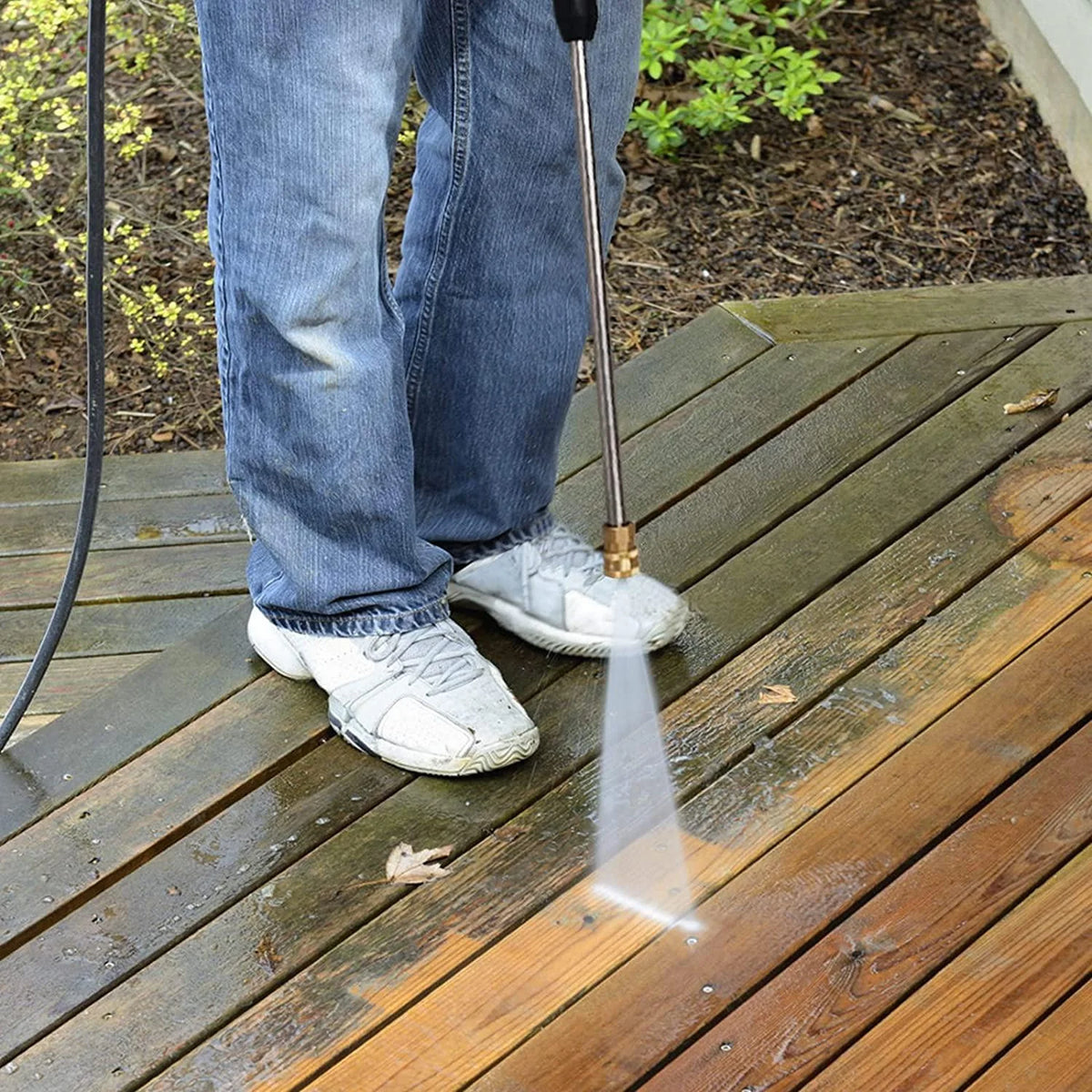 Seizeen Pressure Washer, Power Washer Electric Powered Max 3300 PSI 2 GPM, 1800W Electric Pressure Washer W/Foam Cannon & 7.3M Hose, Powerful Water Washer for Car Motorcycle House Garden