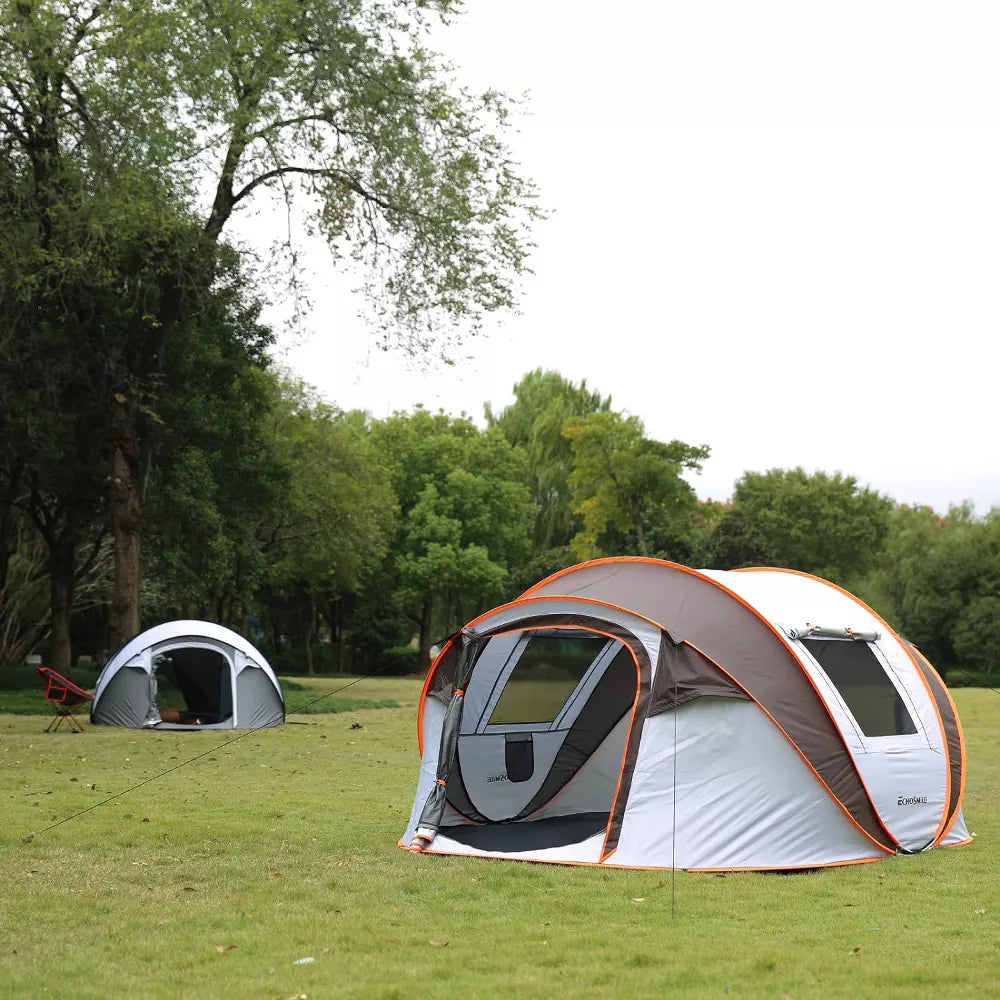MaseiKar Camping Instant Pop Up Tent, 6 Person, Water Resistant Dome, Easy Setup for Camping Hiking and Outdoor, Portable with Carry Bag, 3 Season