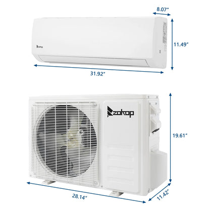 Ktaxon 24,000 BTU Single Zone Universal Floor/Ceiling Ductless Mini-Split System