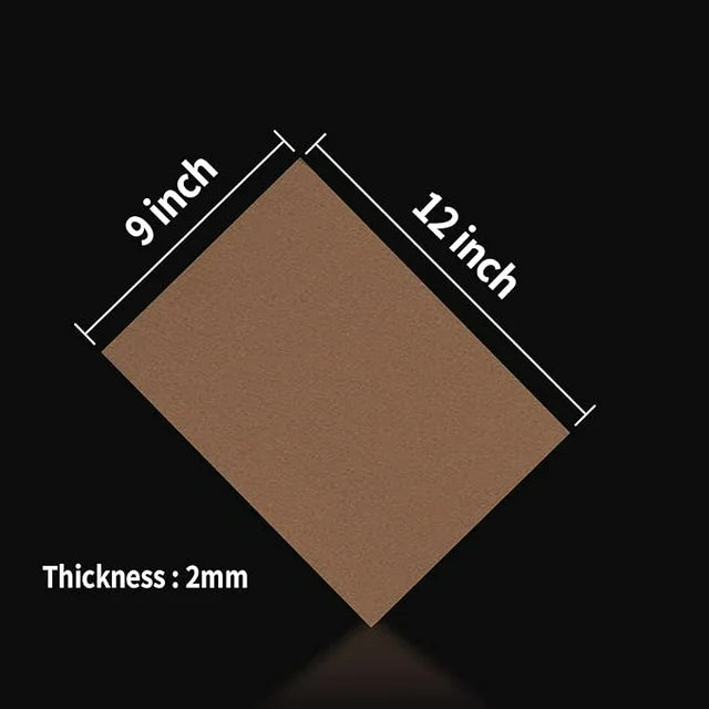 MEARCOOH 10 PC Brown Foam Sheets Crafts Clearance 9x12 Inch 2mm Eva Color Craft Foam Paper for Crafts Project Preschoolers Classroom Scrapbooking DIY Cosplay(10 Sheets)