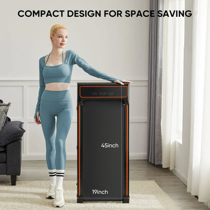 edx Walking Pad,Under Desk Treadmills for Home,Compact & Portable Walking Pad Treadmill