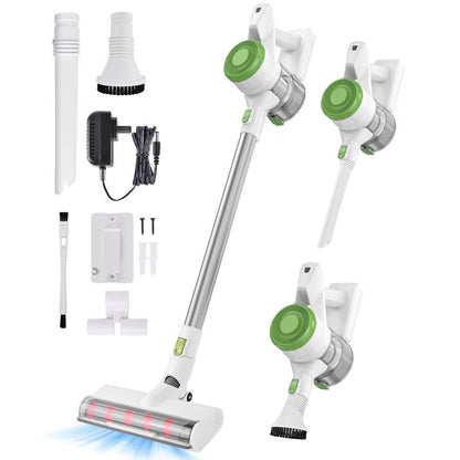 CareVac Cordless Stick Vacuum Cleaner Lightweight For Carpet Pet Hair