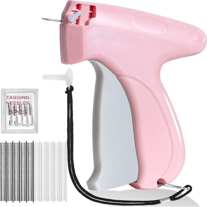 Fine Stitch Gun for Clothes, Stitchy Quick Clothing Fixer, Clothing Stitch Gun, Quilt Tacking Gun, Stitch Gun, Tagging Stitch Tool for Clothing with 6 Fine Needles & 1000 Pcs Fasteners