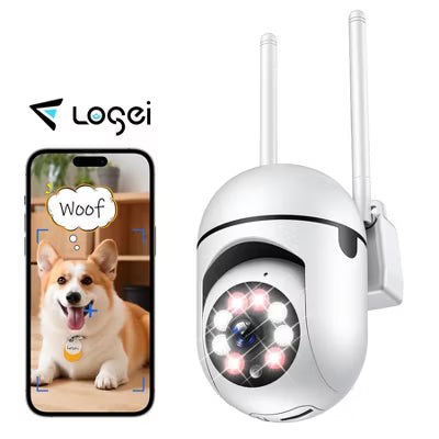 Losei 1080P Indoor WiFi PTZ Security Camera, Detection for Baby and Pet Monitor, 360-Degree for Home Security,Smart Motion Tracking,2 Way Audio