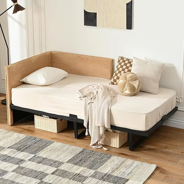 Daybed Sofa Bed - Multi-Functional Platform Bed for Daytime Naps, No Box Spring Needed, 534LBS Weight Capacity, Easy Assembly