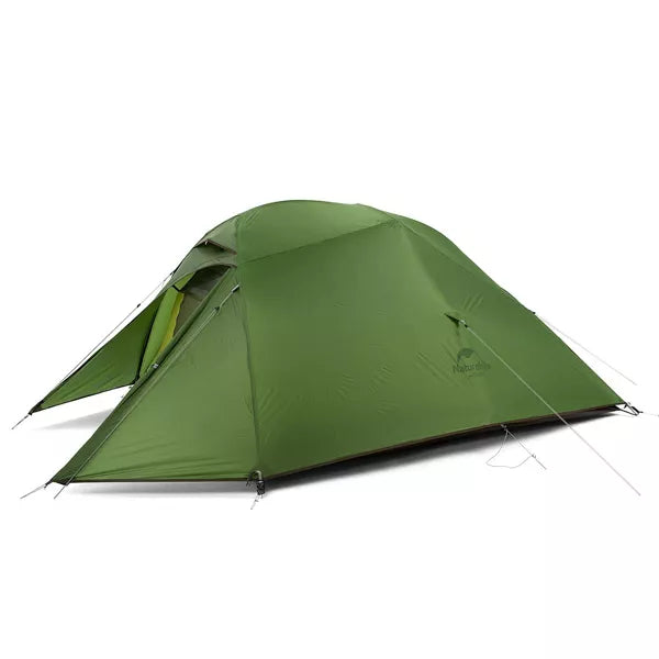 Naturehike Cloud-Up 3 Person Tent – Lightweight 3-Season Backpacking Tent, Free Standing Dome with Footprint, Waterproof for Camping & Hiking (Green)