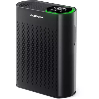 HEPA Air Purifiers for Home Large Room Cover 2400 Ft² with Air Quality Monitor 20dB Sleep Mode,6 Settings