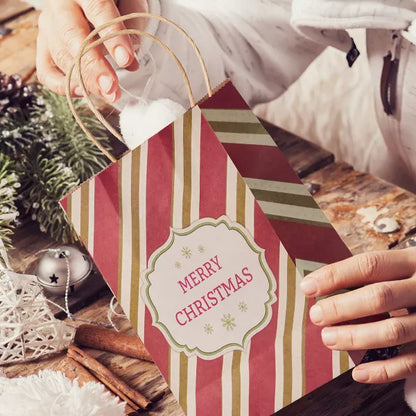 FUN LITTLE TOYS Nifti Nest 30 PCS Christmas Gift Bags,Shopping, Parties, Wedding Gift Bags