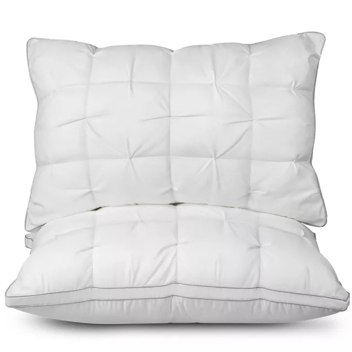 Inhand Fluffy Support Bed Pillow, Super Soft Premium Down-Alternative Filling for Sleeping, Luxury Hotel Quality Bed Pillows for Side Sleeper