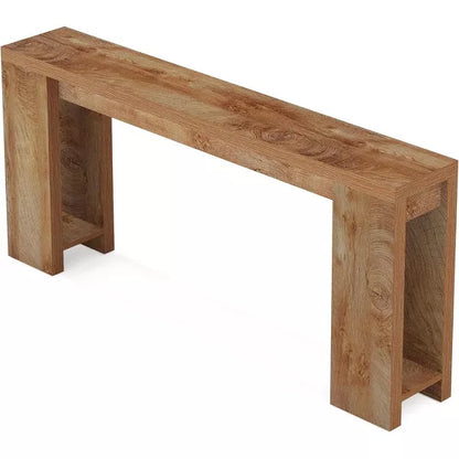 Tribesigns 70.9 inch Extra Long Console Table, Narrow Entryway Sofa Accent Table for Living Room Hallway