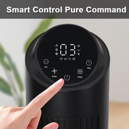 BILT HARD 40-Inch Tower Fan, 28dB Quiet Oscillating Floor Fan with 3 Speeds, 4 Modes & 12H Timer for Bedroom, Office, Living Room Cooling, Black