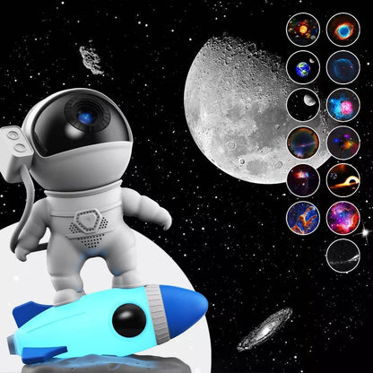 Rossetta12 in 1 HD Planetarium Astronaut Galaxy Projector
