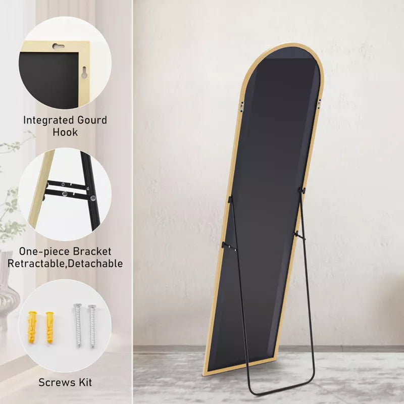 GlasFlength Full Length Mirror with Stand