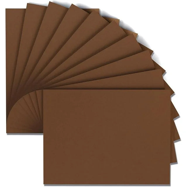 MEARCOOH 10 PC Brown Foam Sheets Crafts Clearance 9x12 Inch 2mm Eva Color Craft Foam Paper for Crafts Project Preschoolers Classroom Scrapbooking DIY Cosplay(10 Sheets)