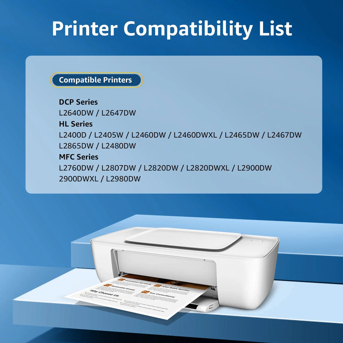 TN830XL Toner Cartridge (2BK) Replacement for Brother TN830 Toner for Brother Toner TN830XL TN830