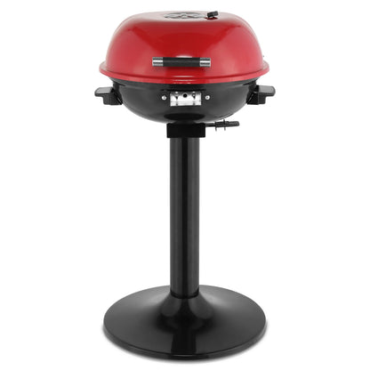 Ktaxon Electric Grill Smoker 1600W Outdoor/Indoor Standing Grill with Removable Non-Stick Warming Rack