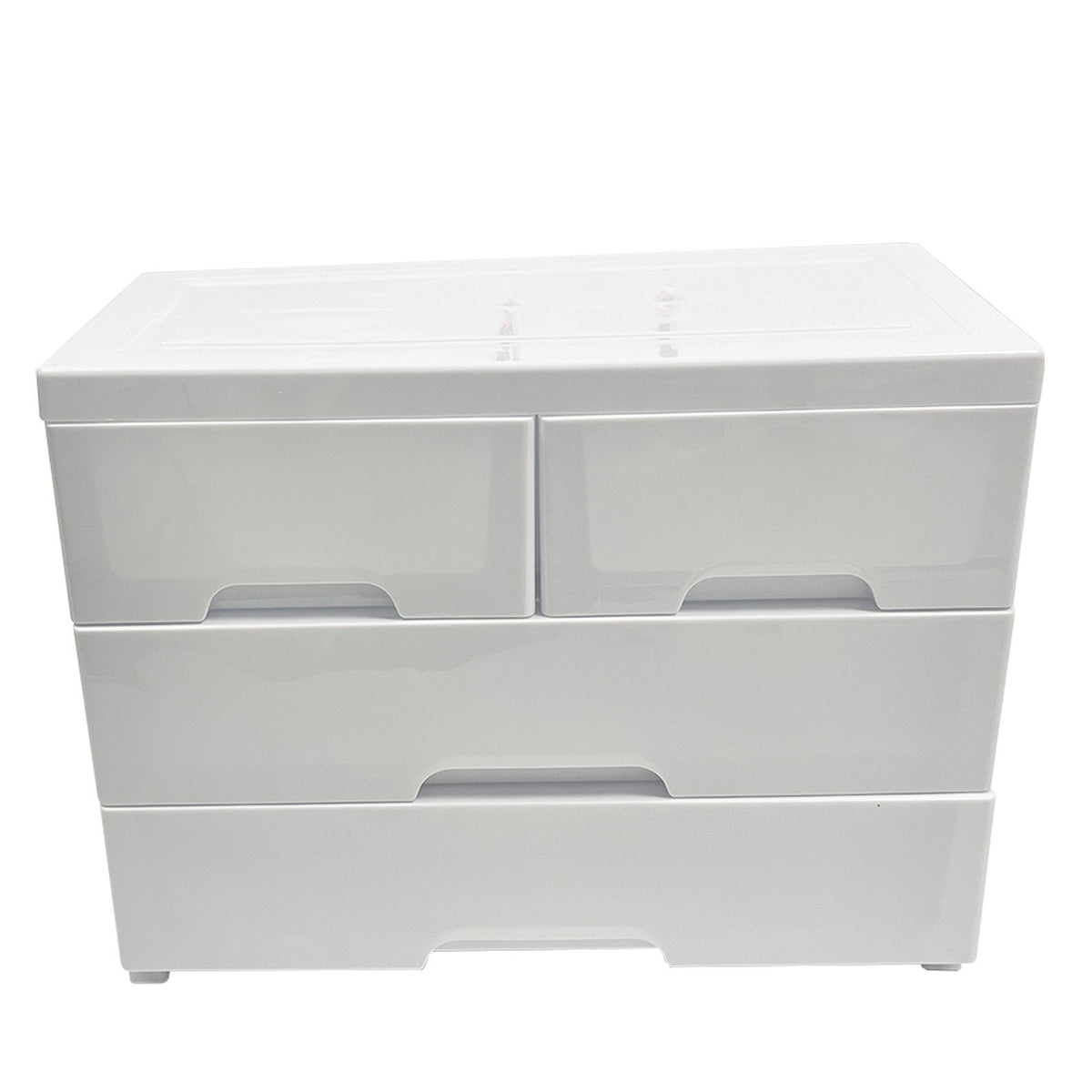 SUSUZI, 5 Drawer Dresser, Chest of Drawers for Bedroom, Modern Storage Cabinet Dresser Organizer Unit,White