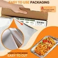 Alpacasso Aluminum Foil ,Aluminum Foils Roll with Serrated Cutter,12inx165SQ.FT