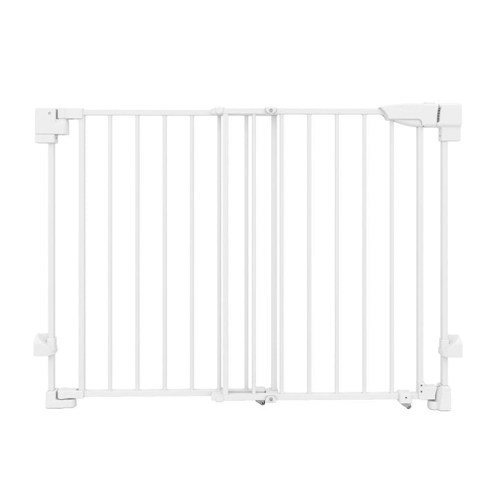 stusgo 29.33 43.9  Adjustable Width Baby Gate for Babies, Elders and Pets,Height 29.1 In , White