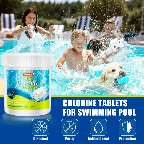Melliful Pool Chlorine Tablets ( 180PCS )