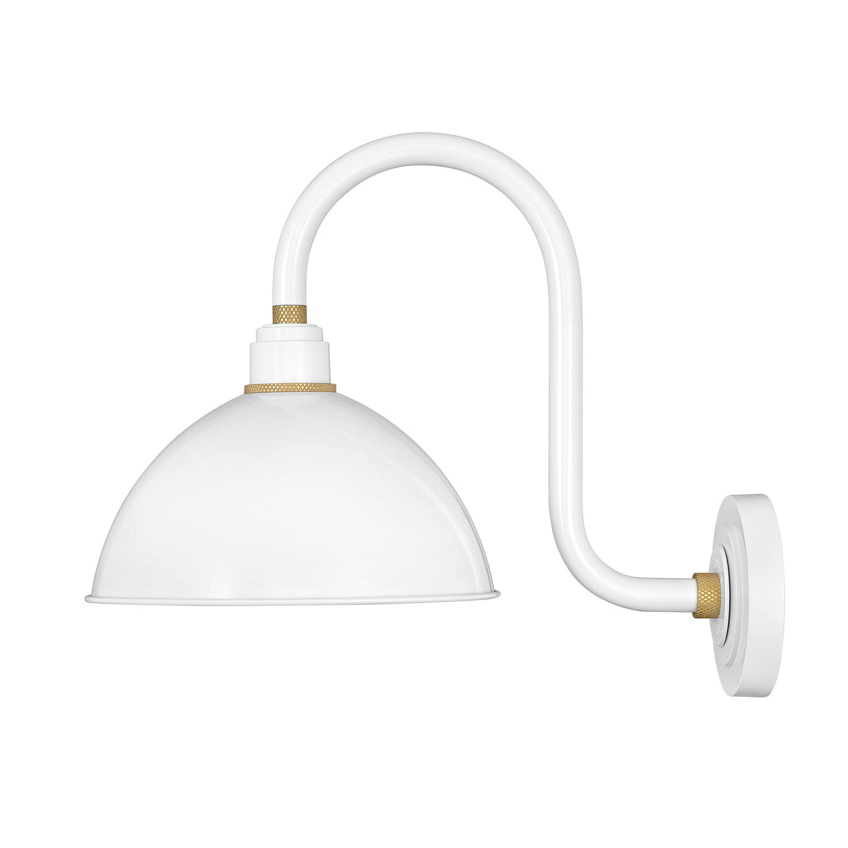 Foundry Outdoor Tall and Curved Bar Wall Lamp 2