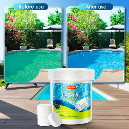 Melliful 180 Pcs Chlorine Tablets for Pool