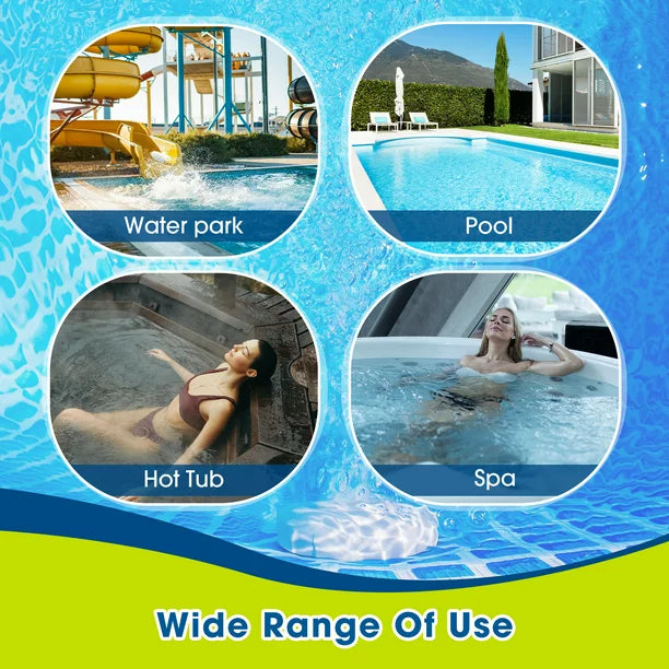 Meliful 1" Chlorine Tablets for Pool, Long Lasting Chlorine Stabilizer for Swimming Pools Hot Tubs and Spas(20g per Piece)