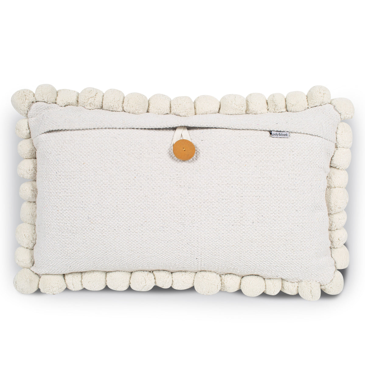 Pom Rectangular Throw Pillow