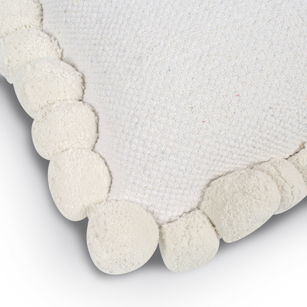 Pom Rectangular Throw Pillow