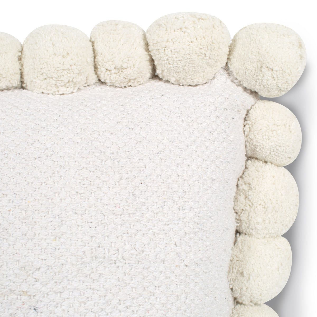 Pom Rectangular Throw Pillow
