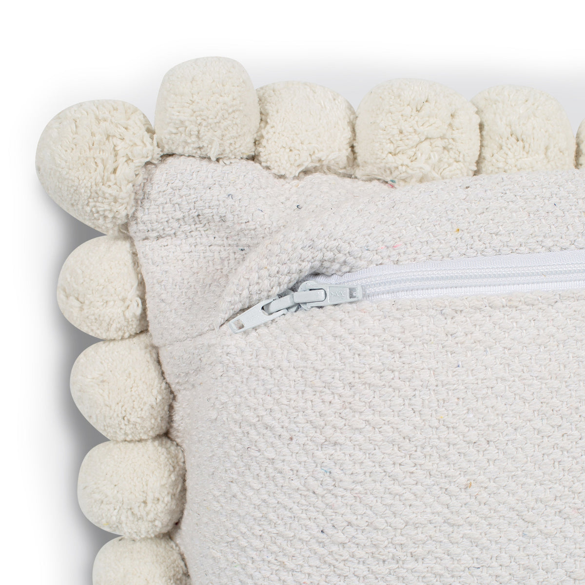 Pom Rectangular Throw Pillow