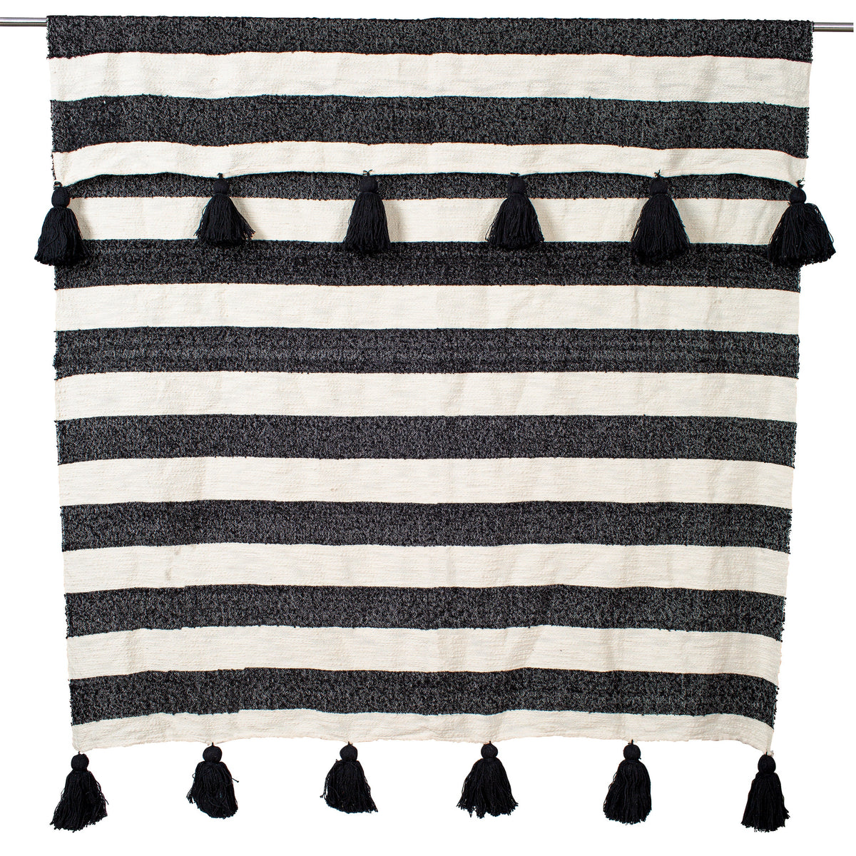 Elin Striped Throw Blanket
