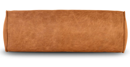 Napa Leather Bolster Pillow Set