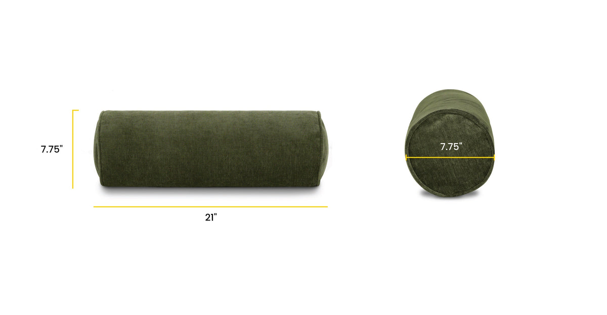 Napa Sofa Velvet Bolster Pillow
